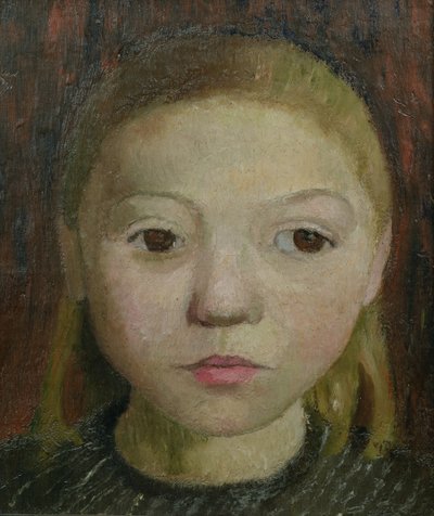 Kopf eines Mädchens von Paula Modersohn Becker