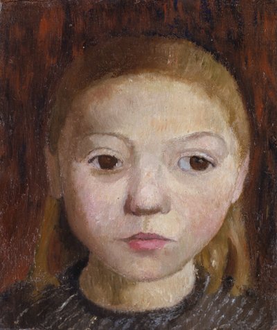 Kopf eines Mädchens von Paula Modersohn Becker