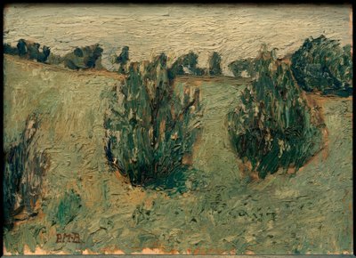 Landschaft mit Föhren von Paula Modersohn Becker