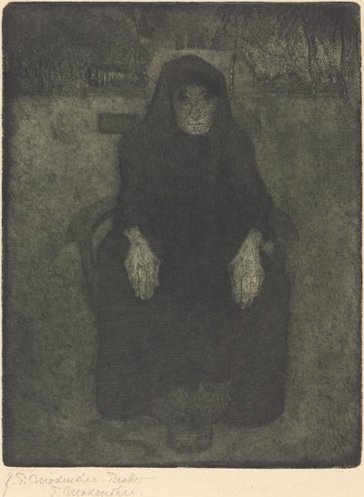 Alte Frau von Paula Modersohn Becker