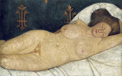 Liegender weiblicher Akt von Paula Modersohn Becker