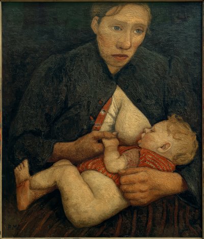 Stillende Mutter von Paula Modersohn Becker