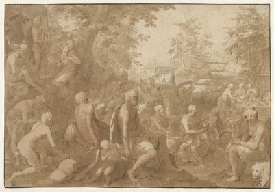 Festmahl der Götter von Paulus Willemsz. van Vianen