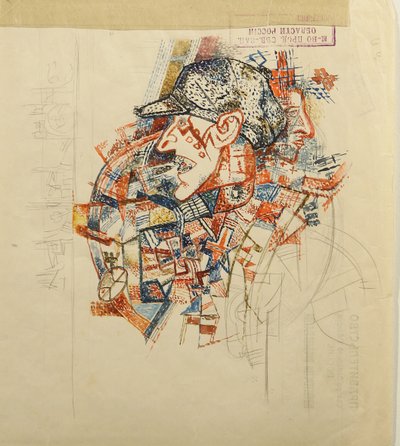 Ein Krokodil von Pavel Nikolayevich Filonov