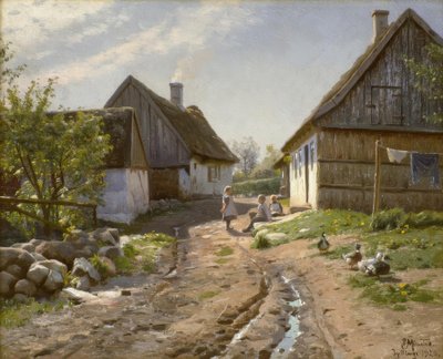 Am Bauernhof von Peder Monsted