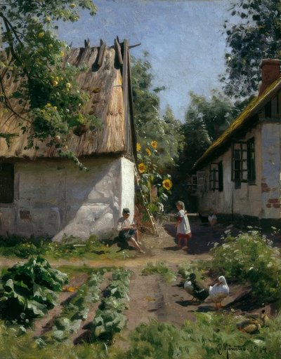 Sommertag von Peder Monsted