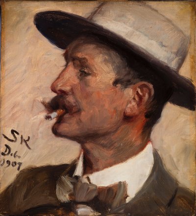 Hans Gyde Petersen von Peder Severin Krøyer