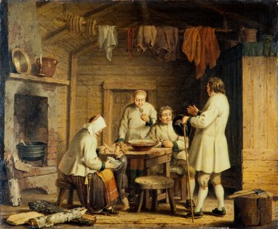 Menschen aus Mora in Dalecarlia von Pehr Hilleström