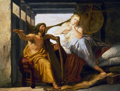 Ossian und Malvina von Pelagio Palagi