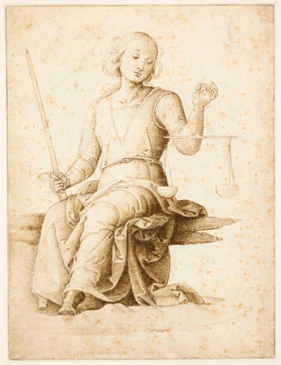 Gerechtigkeit von Perugino