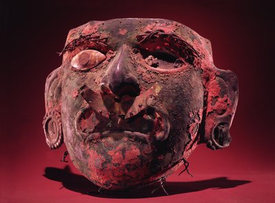 Inka-Maske von Peruvian School