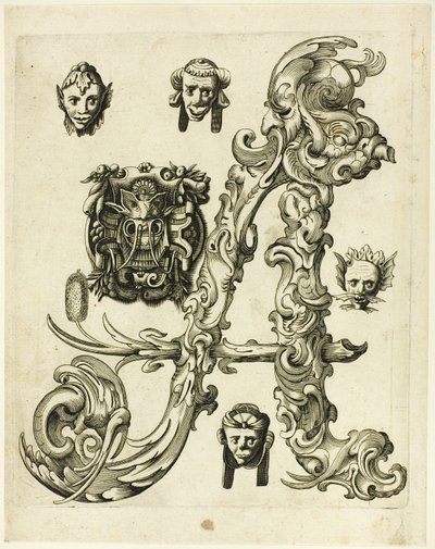 Buchstabe A von Peter Aubry