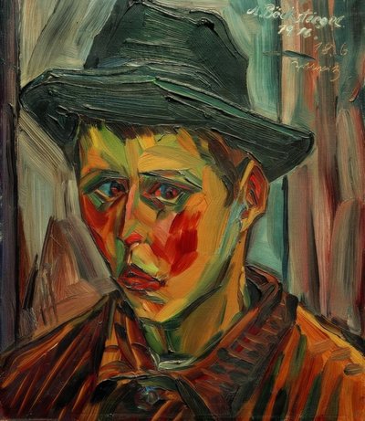 Kopf eines Jungen von Peter August Böckstiegel