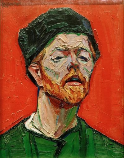 Selbstbildnis von Peter August Böckstiegel