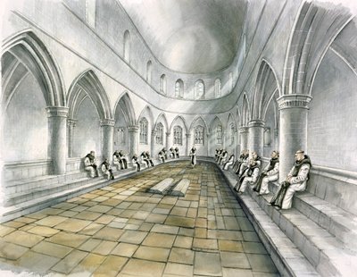 Rievaulx Abbey, 14. Jahrhundert, ca. 1990-2010 von Peter Dunn