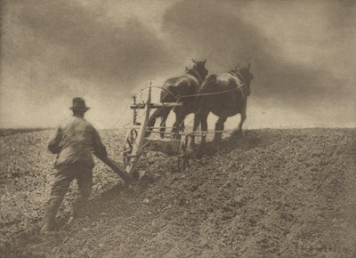Ein steifer Zug. Suffolk. von Peter Henry Emerson