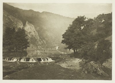 Eingang zu Dove Dale, Derbyshire von Peter Henry Emerson
