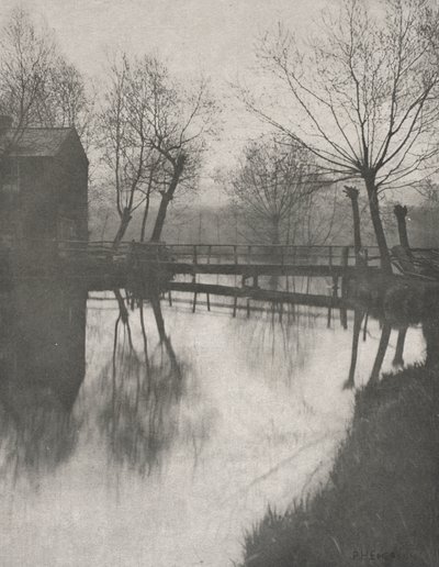 Fußgängerbrücke bei Chingford von Peter Henry Emerson