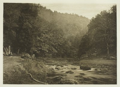 In Dove Dale (Staffordshire Seite) von Peter Henry Emerson