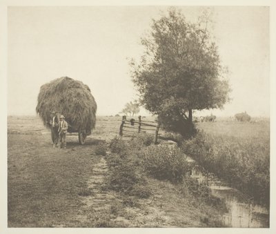 Im Heuschober (Norfolk) von Peter Henry Emerson