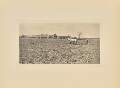 [Marsh Farm im frühen Frühling] von Peter Henry Emerson