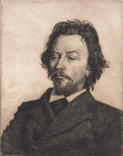 Vilhelm Hammershøi von Peter Vilhelm Ilsted