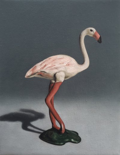 Rosa Flamingo, 2014 von Peter Jones