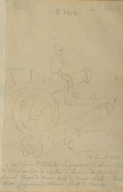 Episode auf der Michelsburg bei Ostia von Peter Krafft