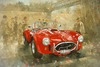 Cobra in Brooklands von Peter Miller