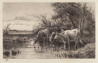 Die Abendstunde von Peter Moran