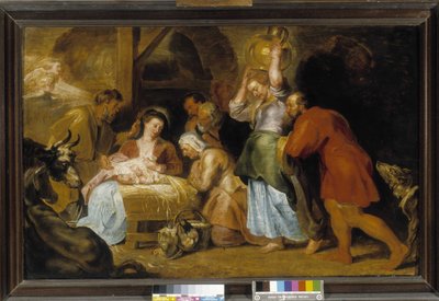 Anbetung der Hirten von Peter Paul Rubens