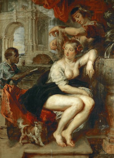 Bathseba beim Bade, ca. 1635 von Peter Paul Rubens