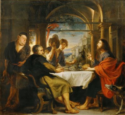 Christus in Emmaus von Peter Paul Rubens