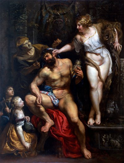 Herkules und Omphale, 1606 von Peter Paul Rubens