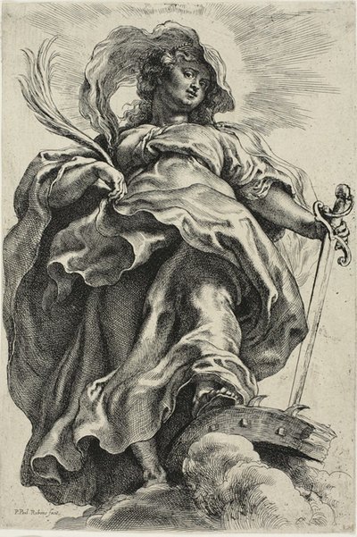 Heilige Katharina von Alexandria von Peter Paul Rubens