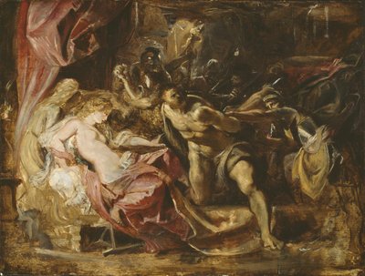 Die Gefangennahme von Samson von Peter Paul Rubens