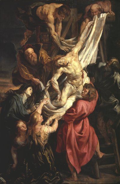 Die Kreuzabnahme, 1611 von Peter Paul Rubens