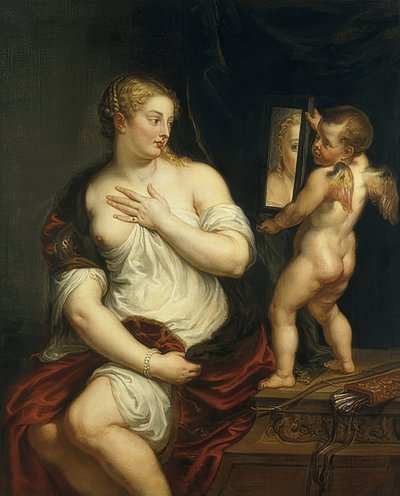 Venus und Cupido von Peter Paul Rubens