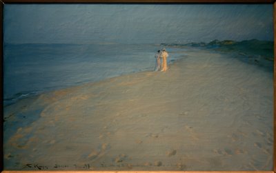 Sommerabend am Südstrand, Skagen von Peder Severin Krøyer
