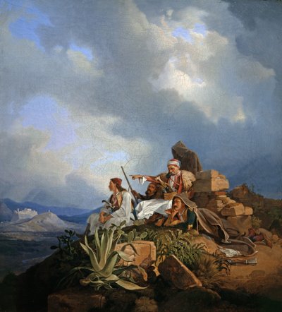 Armatolen bei Athen von Peter von Hess