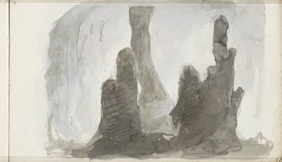 Stalagmiten von Petrus Johannes Schotel