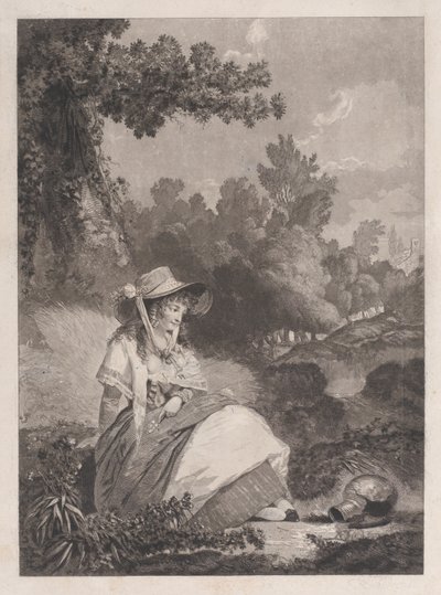 Pauvre Annette, 1795 von Philibert Louis Debucourt