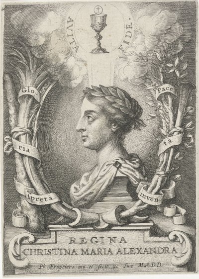 Porträt von Christina, Königin von Schweden von Philip Fruytiers