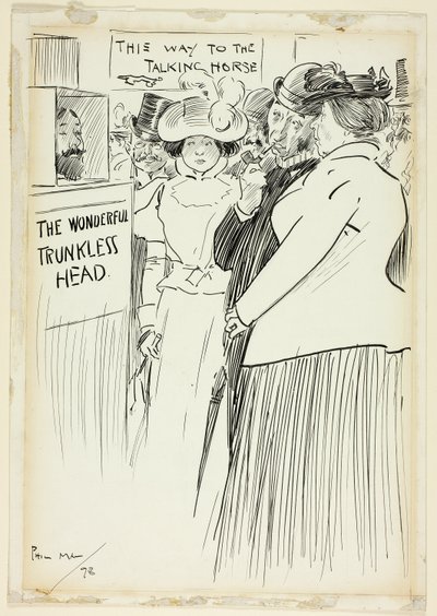 Auf einem Jahrmarkt von Philip William May