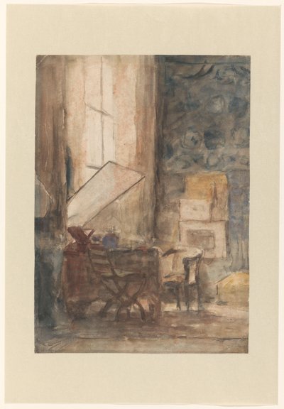 Ecke im Atelier von Philip Zilcken von Philip Zilcken