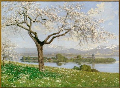 Bayerische Frühlingslandschaft von Philipp Graf