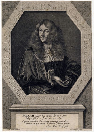 Dargestellte Person: Werner Fabricius von Philipp Kilian