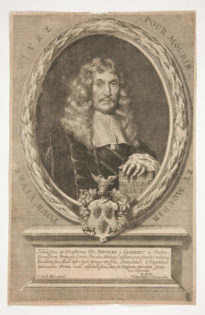 Porträt von Joachim von Sandraert von Philipp Kilian
