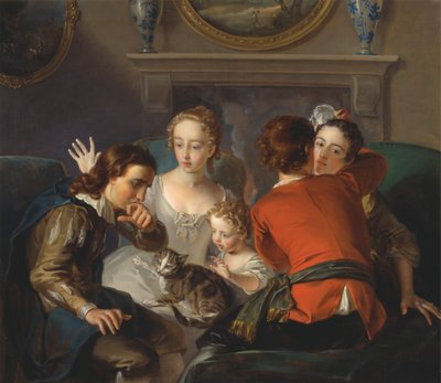 Der Tastsinn von Philippe Mercier