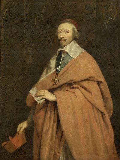 Kardinal de Richelieu, ca. 1639 von Philippe de Champaigne